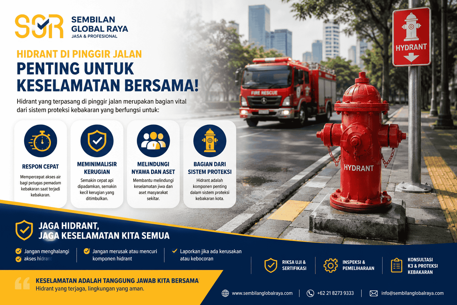 Hidran di Pinggir Jalan