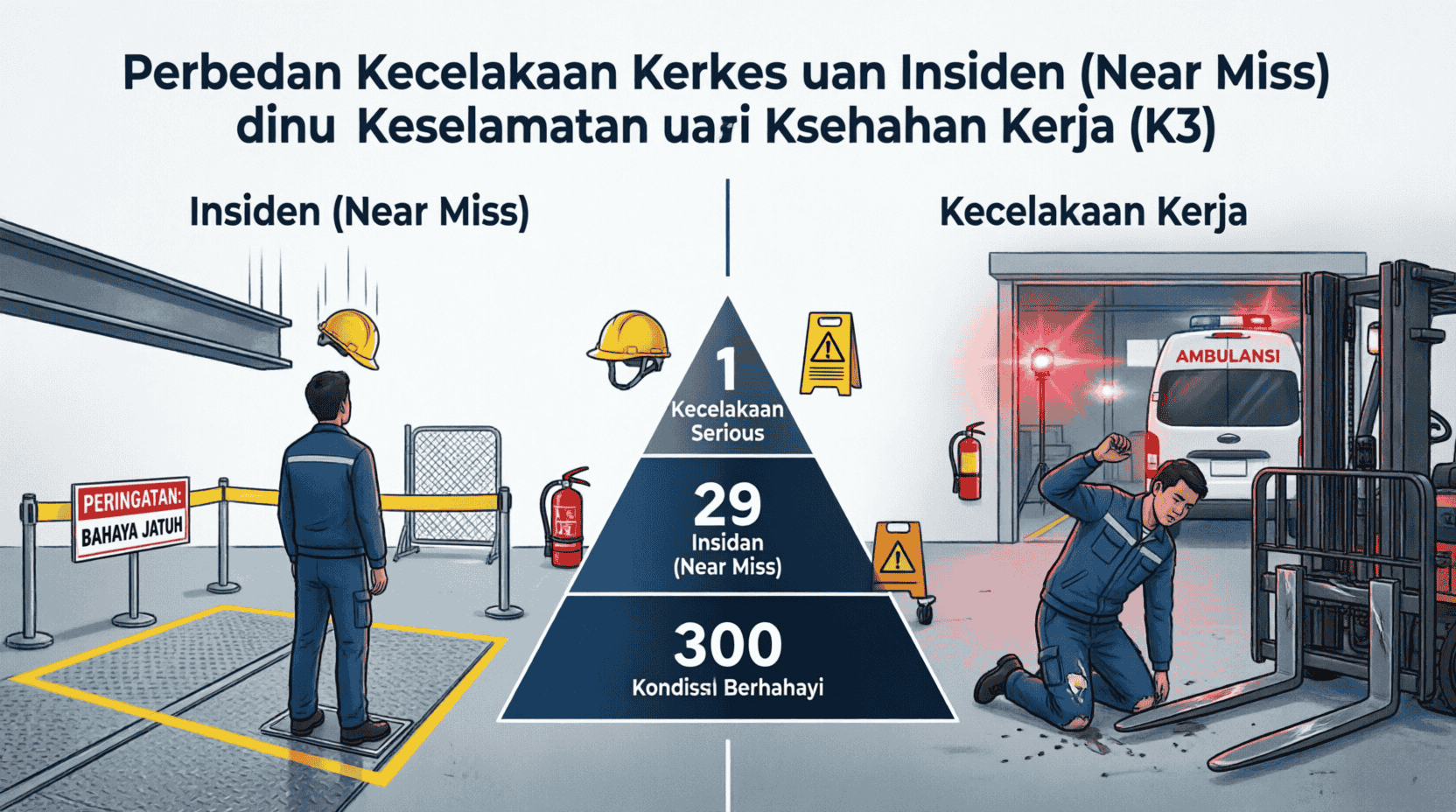perbedaan aksiden dan insiden